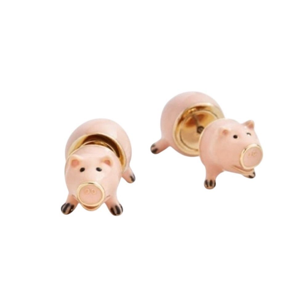Adorable Baublebar Pixar Toy Story Hamm Pig Studs.